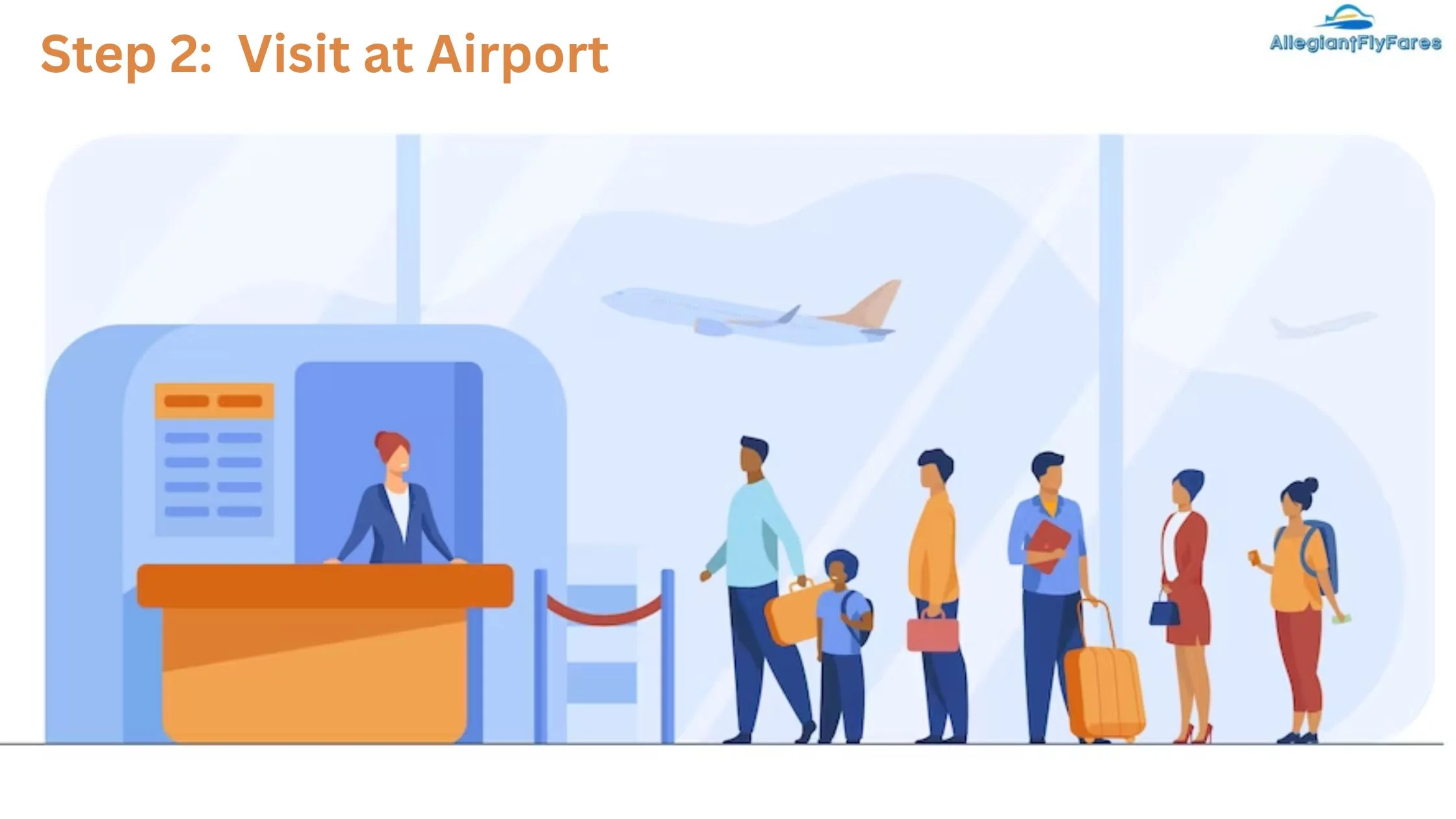Rebook flight by visiting Airport